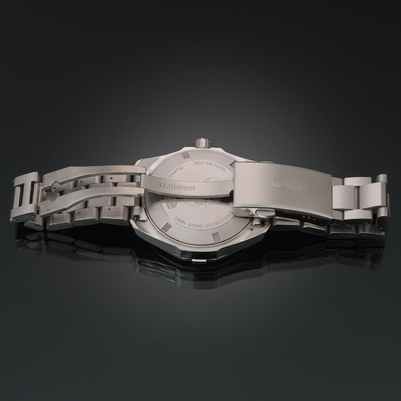 TAG HEUER(USED)태그호이어 아쿠아레이서 스틸 오토 청판 WAY201B